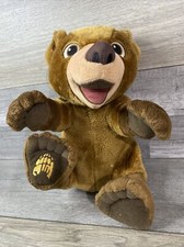 Disney Brother Bear Tumble And Laugh Koda Hasbro 12" Talking Plush TESTED