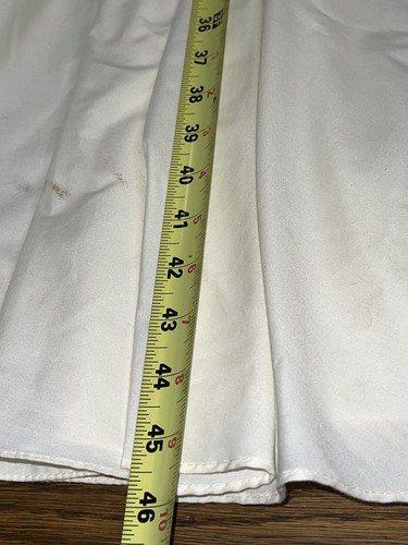 Lamie Original Women’s S Hawaii Hawaiian Dress 1980 Style Drop Waist Cream Blue - Picture 9 of 10