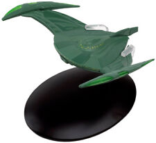 #57 Star Trek Romulan Bird Prey Die Cast Metal Ship-UK//Eaglemoss w Mag