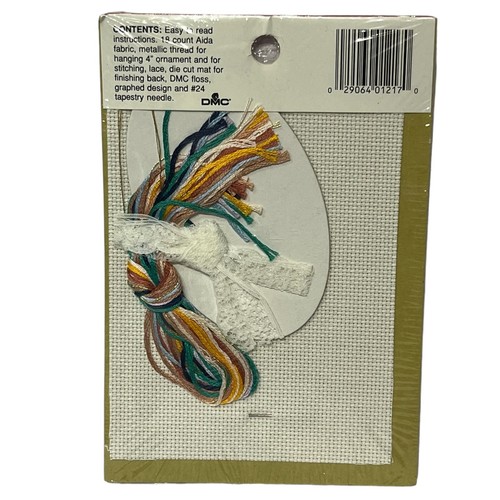 Designs for the Needle Inc. Lace Ornament Kreuzstich Set 1217 Engel mit Teddy - Bild 3 von 6