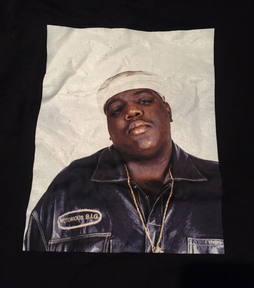 Notorious Big Biggie Smalls T-Shirt Chi Modu Official Small Brooklyn Bad  Boy S