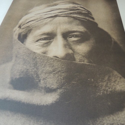 "Waihusiwa A Zuni Kyaqimassi Nuevo México 1972 Sepia Edward S. Curtis 18 X 14,5" - Imagen 6 de 7