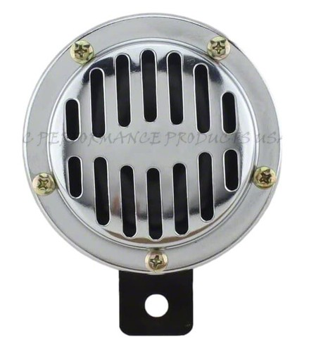 JC Performance USA 12V Compact Vented Motorcycle or Car Horn 105db Vintage Style - Picture 1 of 4