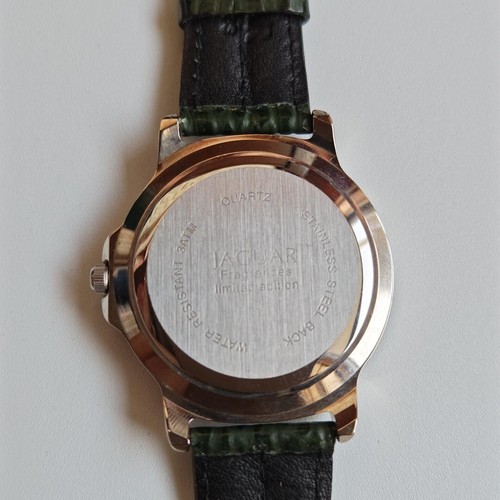Jaguar Duft Limited Edition Datum Lederband Analog Quarz Herrenuhr - Bild 4 von 16