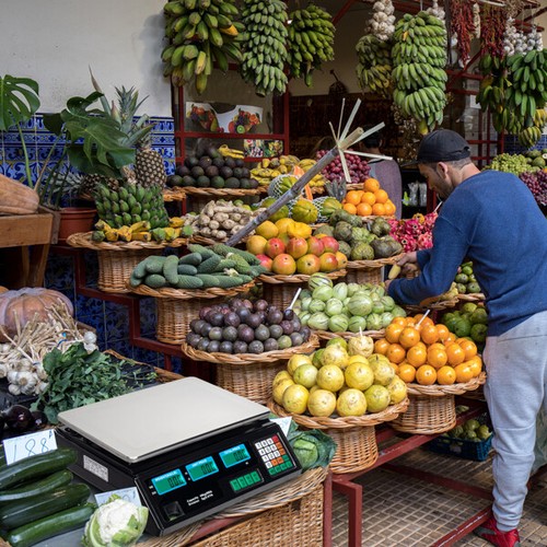 40kg/5g Digital Price Computing Retail Weight Scale Shop Commercial Market Black - Picture 2 of 12