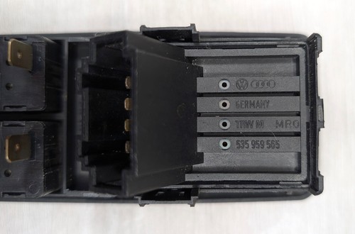 1999-2003 VOLKSWAGEN VW EUROVAN FRONT DRIVER SIDE MAIN MASTER WINDOW SWITCH OEM - Picture 4 of 6