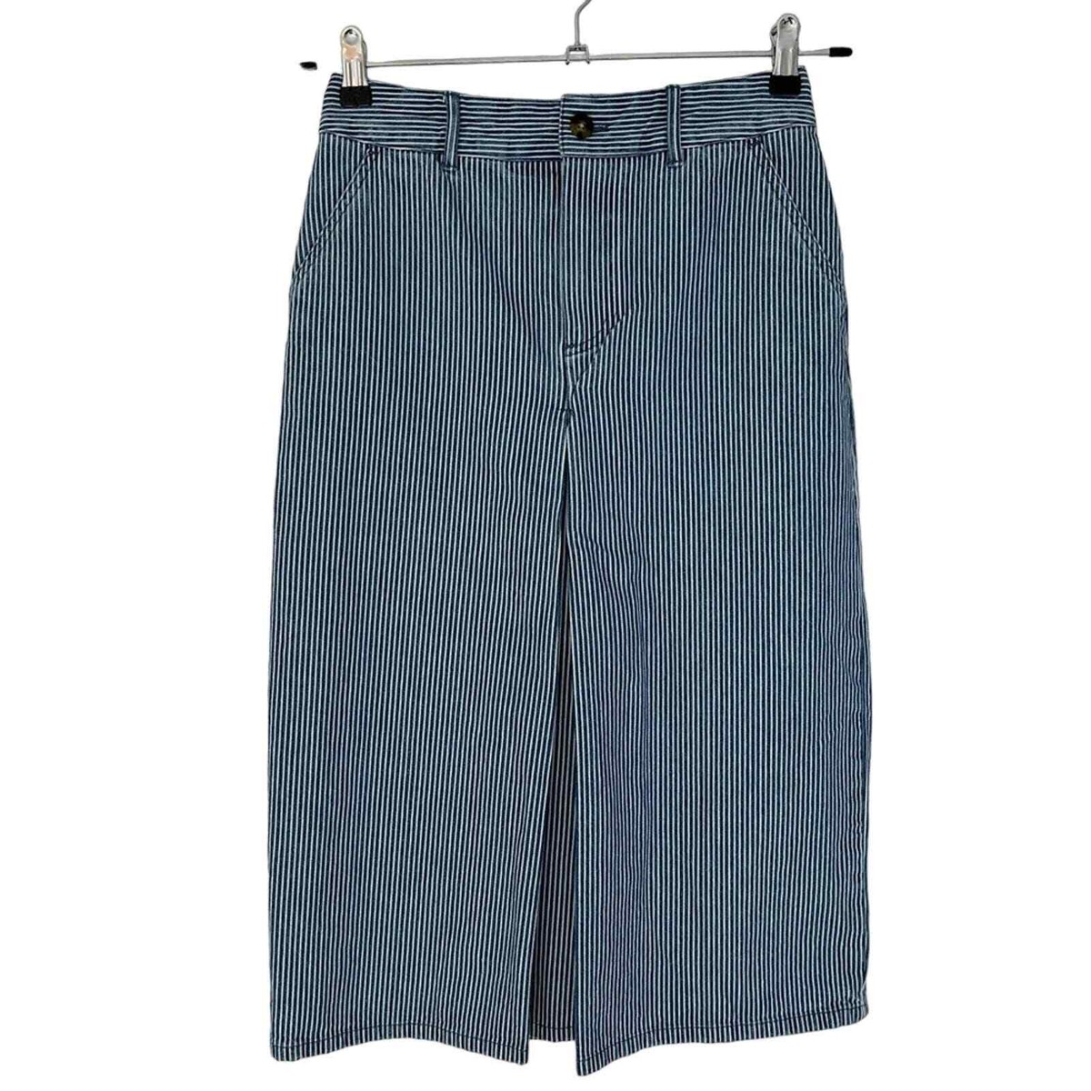 Shorts in Flax with Navy Mini Stripe Shorts in Flax with Navy Mini Stripe