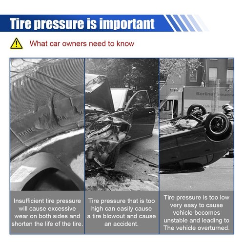 Digital Tire Pressure Gauge with Inflator - 250 PSI Heavy Duty Tire Inflator ... - Picture 4 of 9