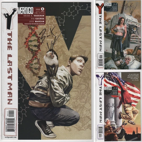 Y the Last Man U PICK comic 1 2 3 4 5 6 7 8-54 55 56 57 58 59 60 2002 DC Vertigo