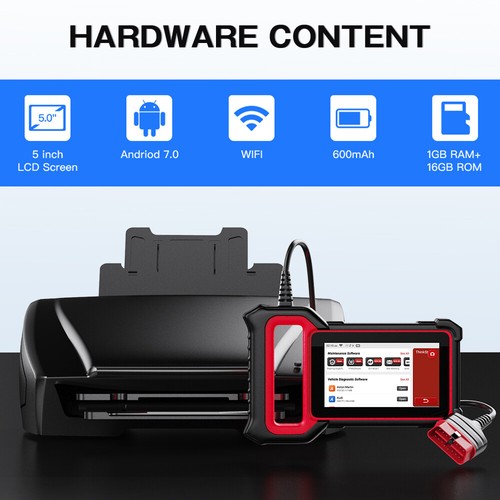 Thinkscan Plus S6 OBD2 Scanner Diagnostic Tool SRS ABS TPMS Oil EPB Code Reader - Picture 8 of 11