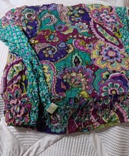 Vera Bradley Floral Scarf 100 Rayon Dry Clean Only Very Long Scarf