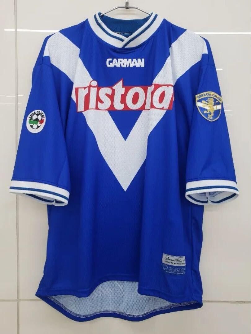BAGGIO #10 BRESCIA CALCIO 00/01 Soccer Football Jersey Lomg BAGGIO #10 BRESCIA CALCIO 00/01 Soccer Football Jersey Lomg
