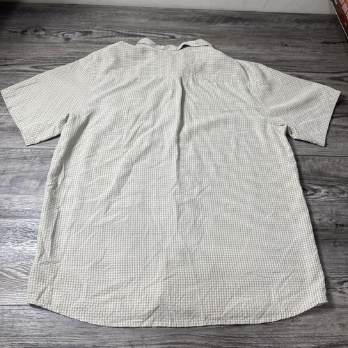 Columbia Shirt Mens Adult Size Large Button Up Omni Shade Tan Fishing Causal - Picture 7 of 9