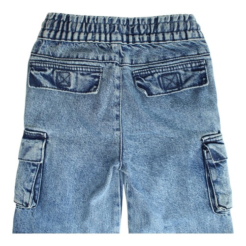 Pantalón Cargo Niño. Lee Cooper. Color Azul. Regalo Para Niño - Imagen 6 de 7