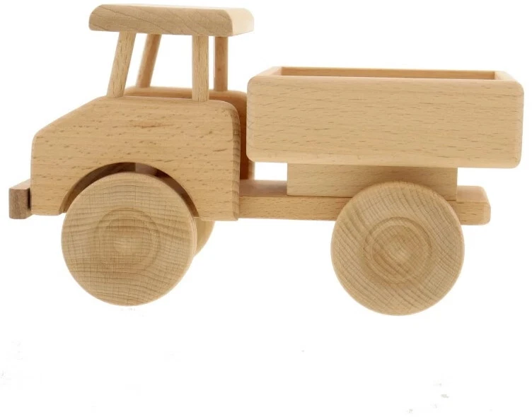 Lastwagen Truck LKW Laster Holzspielzeug Holzfahrzeug Holz - Auto L 21,5 cm - Bild 2 von 3