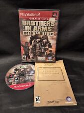 Brothers in Arms: Road to Hill 30 Sony PlayStation 2 2005 with Manual