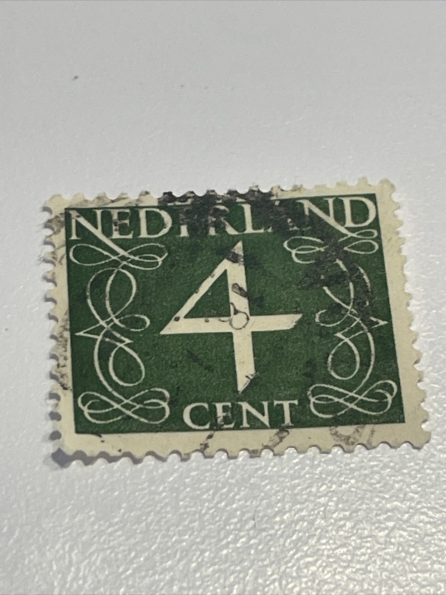 1946 Netherlands 4 Cent Stamp FREE2Ship w/TRACKING! Nederlands