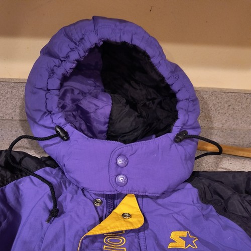 UNI Northern Iowa Panthers Starter Pullover Giacca/Cappotto Unisex Taglia M con Guanti - Foto 18 di 24