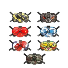 PVC Sticker Protective Cover Patch Skin for DJI FPV Drone Goggles Remote Control