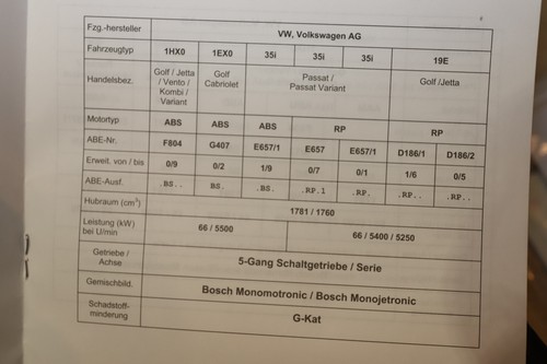 Golf Jetta II, Passat III Twin Tec Kaltregelsystem KLR-AV01 Nachrüstsatz NEU OVP - Bild 9 von 18