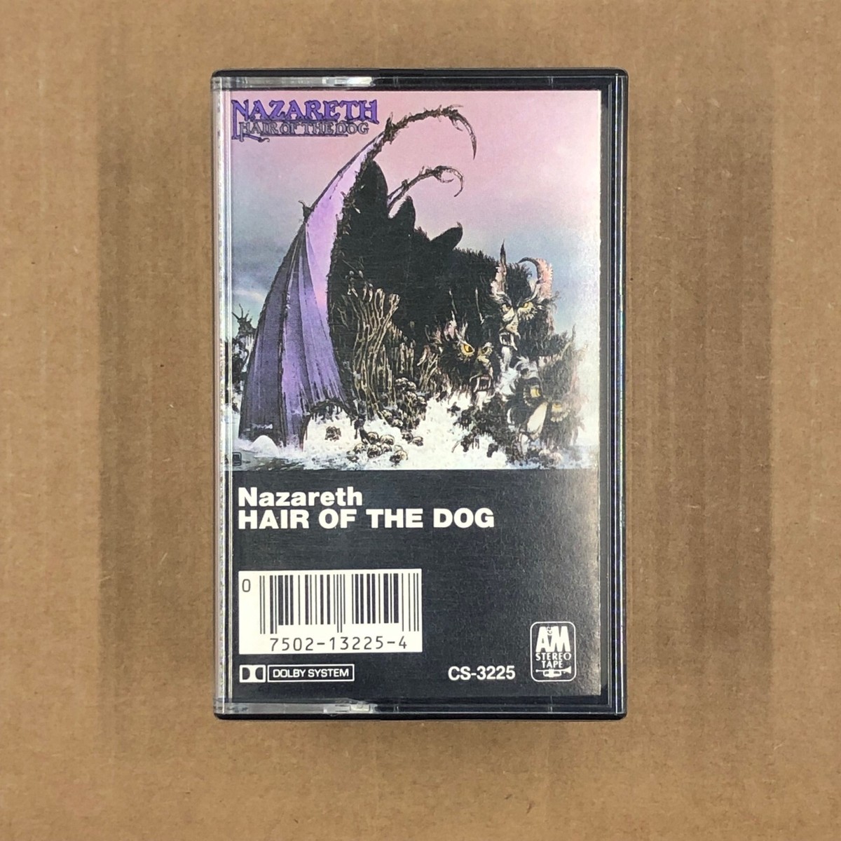 NAZARETH Cassette Tape 70s Metal Blues HAIR OF THE DOG DAN