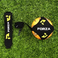 FORZA Soccer Solo Kick Trainer | Kicking Control Training Aid Ball Return Skills