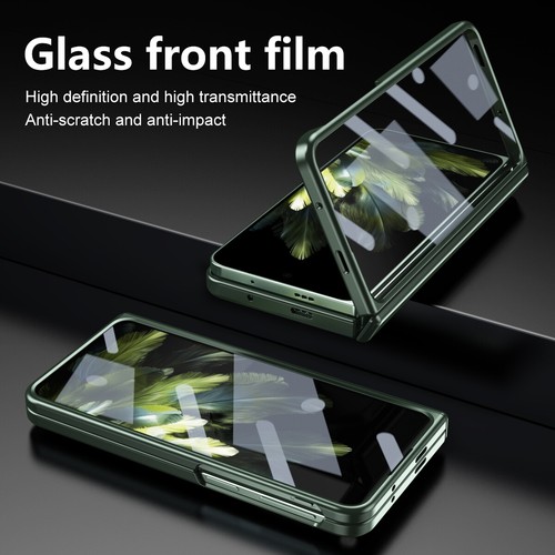 For OnePlus Open Full Body Hinge Case with Screen Protector/ Stylus/ Pen Holder - Picture 8 of 48