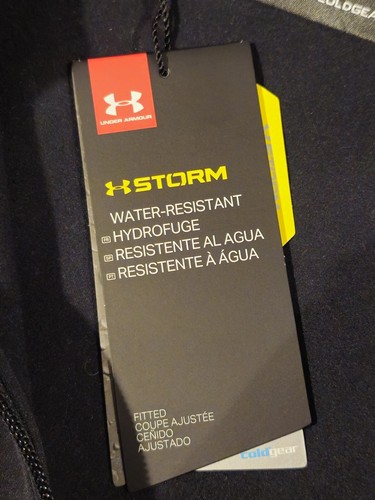 Under Armour Black Storm Daytona Quilted Coldgear Vest Womens Size M NWT - Picture 5 of 11