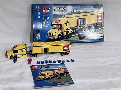 Lego City 3221 Lego® Truck – 100% complete set With Original Box & Instructions - Picture 4 of 9