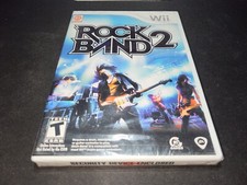Rock Band 2 EA MTV Games Nintendo Wii BRAND NEW SEALED Game only!