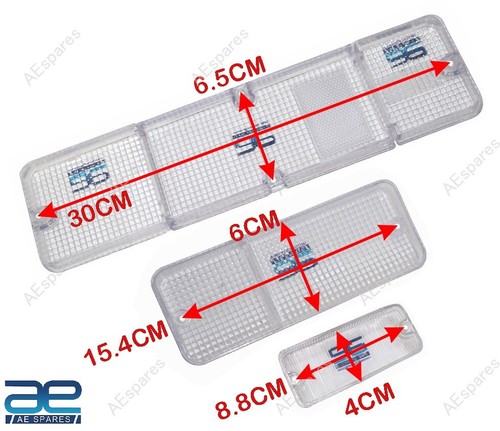Front Bumper & Side Indicator Taillight Lens Set Clear For Suzuki SJ410 413 @US - Picture 2 of 10