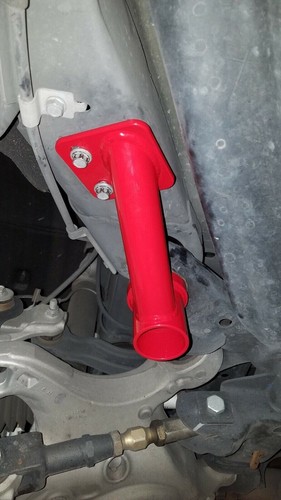 BMR Kit Blocco Culla - Livello 2 per Ford Mustang 2015-23 (Rosso) - Foto 4 di 6