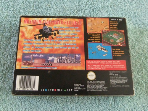 DESERT STRIKE RETURN TO THE GULF SUPER NINTENDO / SNES SPIEL *KOMPLETT* - Bild 4 von 7
