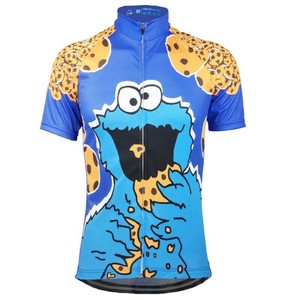 cookie monster cycling jersey