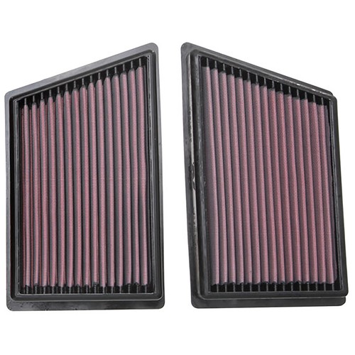K&N 33-3153 Performance Air Filters for 19-24 Porsche 911 3.0L / 20-22 911 3.7L - Foto 4 di 21