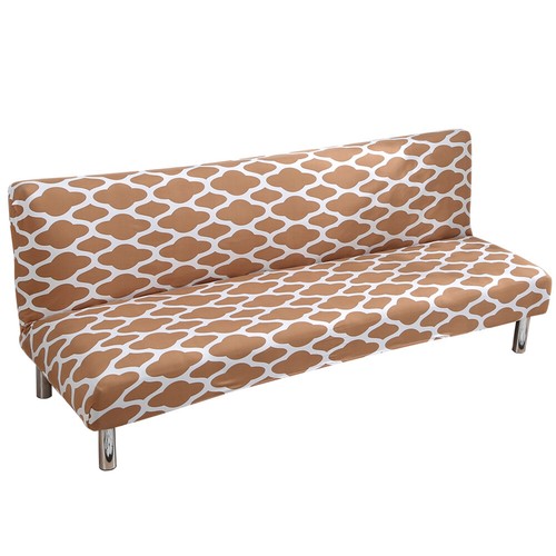 Armless Futon Slipcover Folding Sofa Cover Stretch Couch Furniture Protector - Picture 68 of 96