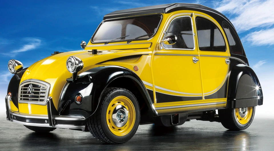 Tamiya 1:10 RC Car Citroen 2CV Charlston ( M-05 ) Chassis Bausatz Exklusiv - 300 - Bild 2 von 4