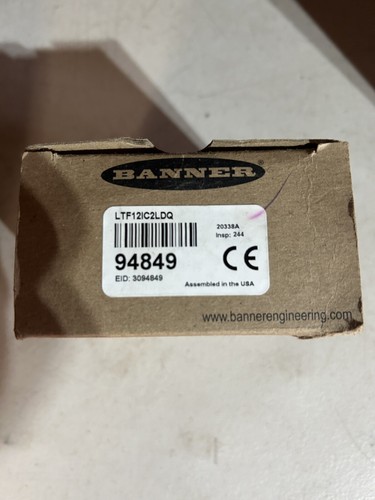 LTF12IC2LDQ Banner Engineering L-GAGE LTF 94849 Photoelectric Sensor 4-20ma - Bild 2 von 5