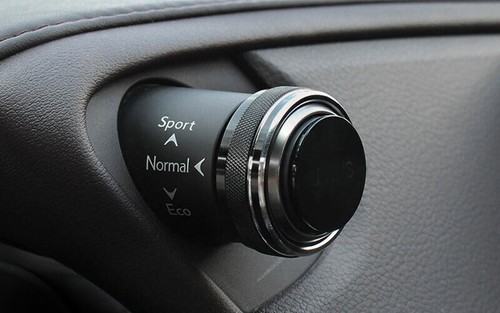 Console Driving Mode Button Ring Trim For Lexus ES250 300h 19-23 Black Aluminum - Picture 3 of 7