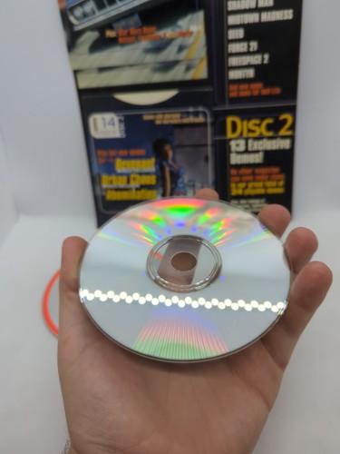 !RARE! PC Accelerator October 1999 Demo Discs on Backer - Driver - Star Wars - Picture 15 of 18