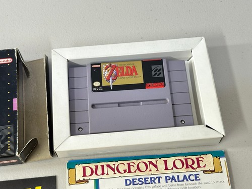 The Legend of Zelda A Link to the Past (Super Nintendo Snes) Complete -Wear- - Picture 4 of 24