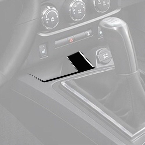 For Dodge Challenger 2008-2014 Piano Black Center Console Charging Port Trim new - Picture 4 of 9
