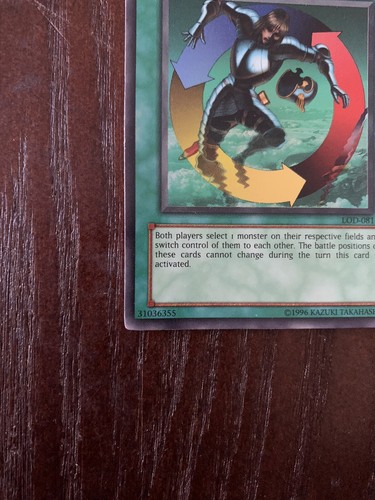 Yu-Gi-Oh! TCG Creature Swap Legacy of Darkness Lod-081 Unlimited Ultra Rare LP - Picture 6 of 10