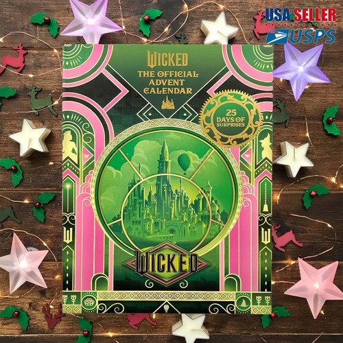 Xmas Wicked Advent Calendar New Year Gift 2024 Christmas Advent