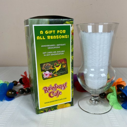 Rainforest Cafe Hurricane Glas Walt Disney World Tiki Cocktail Gorilla Neu - Bild 2 von 4
