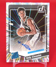 Sidy Cissoko AUTO Laser Holo /99 Rated Rookie RC 2023-24 Donruss Basketball