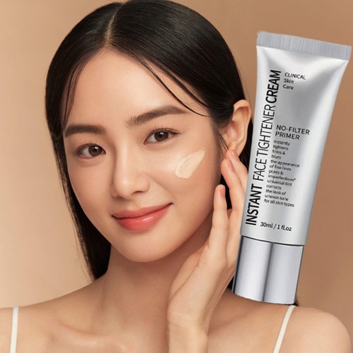 Face Tightener No-Filter Primer Instant Skin Tightener Makeup Blurring Cream - Picture 11 of 14