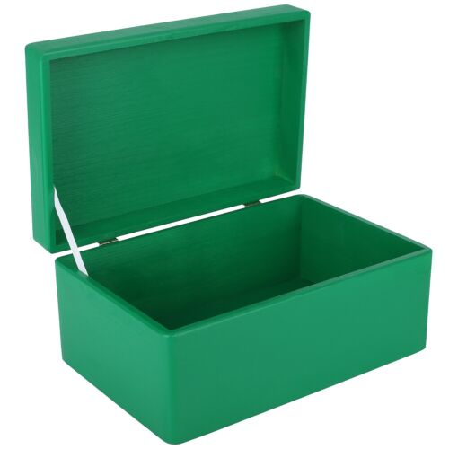 Holzkiste mit Deckel Aufbewahrungsbox Holzbox Allzweckkiste | 3 Größen 10 Farben - Bild 78 von 125