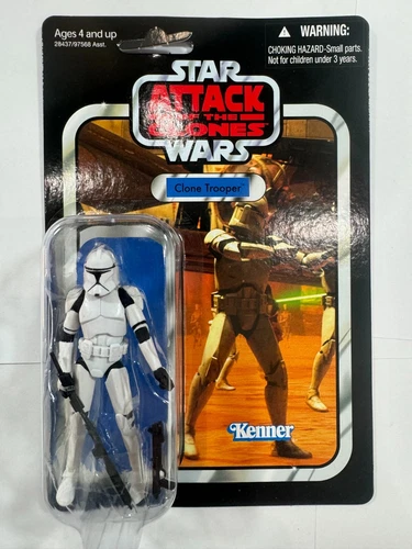 Star Wars The Vintage Collection VC45 Clone Trooper New On Card 2011 VC 1.0