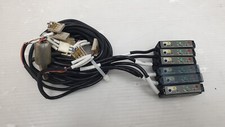 Lot of 6 Keyence FS-T22 Fiber Optic Sensor Amplifiers